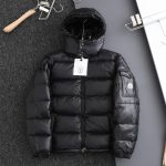 Monk Outerwear Black Goose Down Nylon