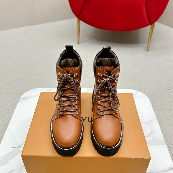 Louis Vuitton Cowhide Dr. Martens Boots