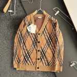 Burberry Cardigan Color Cotton Pure