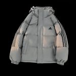 Adidas Cotton-Padded Coat Red Cotton Down Microfiber Fleece Exquisite Workmanship Suitable For All Body Types Winter