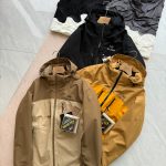 Archaeopteryx Outerwear Yellow Fleece Outdoor Windproof Autumn Winter Three-Proof Fabric