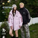 Adidas Cotton-Padded Coat Red Cotton Down Microfiber Fleece Exquisite Workmanship Winter