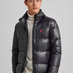 Ralph Lauren Jacket Red Down Winter