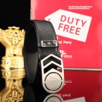 Gucci Belt Red Top-Grain Cowhide