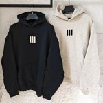Fear Of God Hoodie Red Cotton Fleece Winter