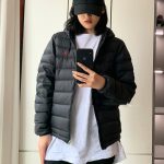 Ralph Lauren Down Jacket Green Coated Fabric Simple And Versatile Winter