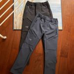 Archaeopteryx Trousers Red Fleece Unrestricted Movement Quick-Drying Zippered Pocket