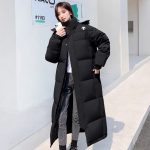 Descente Outerwear Black Feather Duck Down Street Style Winter