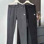 Descente Fleece Pants Black Goose Down Smooth To The Touch Simple And Versatile Suitable For All Body Types Easy Match Sports Leisure
