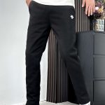 Descente Fleece Pants Black Goose Down Smooth To The Touch Simple And Versatile Suitable For All Body Types Sports Leisure