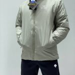 Archaeopteryx Jacket Red Down Microfiber Fleece Mesh Three-Proof Fabric