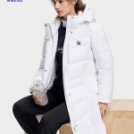 Fila Down Jacket Red Feather Goose Lace Easy To Match Sophistication