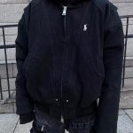 Ralph Lauren Outerwear Ash Cotton Canvas Faux Mink Fur Fleece Twill Autumn Winter Relaxed Silhouette