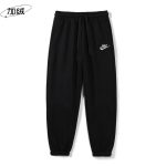 Nike Sweatpants Red Fleece Fabric Autumn Winter And