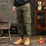 Stone Island Work Pants Green Fleece