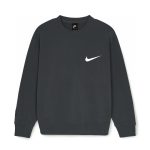 Nike T-Shirts Ash Cotton Pure Fleece Fabric