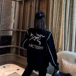 Archaeopteryx Sweatshirt Red Double-Sided Fabric Autumn