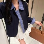 Miu Miu Plaid Outerwear