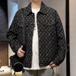 Louis Vuitton Coat Red Jacquard