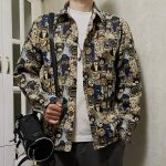 Louis Vuitton Coat Red Jacquard Autumn