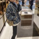 Gucci Jacket Blue Down Denim