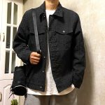 Chrome Hearts Coat Black Jacquard Denim