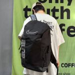 Nike Backpack Red Air Cushion Embroidery