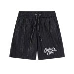 Dior Shorts Red Polyester Fiber Quick-Drying Summer Side Pockets