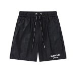 Burberry Swim Trunks Black Quick-Drying Fabric