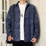 Louis Vuitton Jacket Blue Jacquard Denim