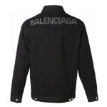 Balenciaga Outerwear Red Denim
