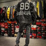 Balenciaga Jeans Red Denim High-Quality Design Street Style