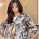 Louis Vuitton Skirts Red Jacquard Denim Autumn Winter And