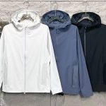 Descente Coat Blue Elegant Black