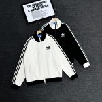 Adidas Outerwear Red Jacquard Autumn Winter Early Embroidery Patch