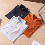 Archaeopteryx Long-Sleeved Shirts Orange Cotton Wool Polyester Spandex Quick-Drying Suitable For Outdoor Sports Running Style Spring Autumn Winter Early