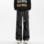 Stone Island Casual Trousers Black Suitable For All Body Types Exquisite Tailoring