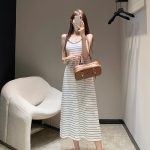 Miu Miu Jacquard Spaghetti Straps For Spring