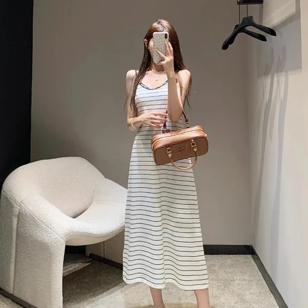 Miu Miu Jacquard Spaghetti Straps For Spring
