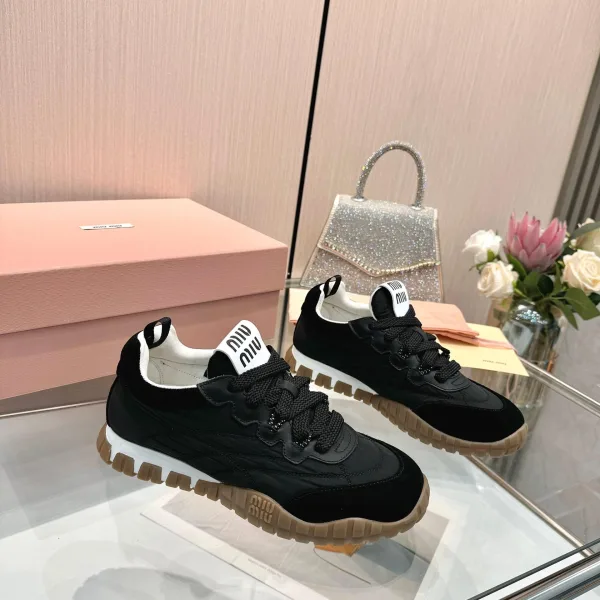 Miu Miu Canvas Sneakers For Spring