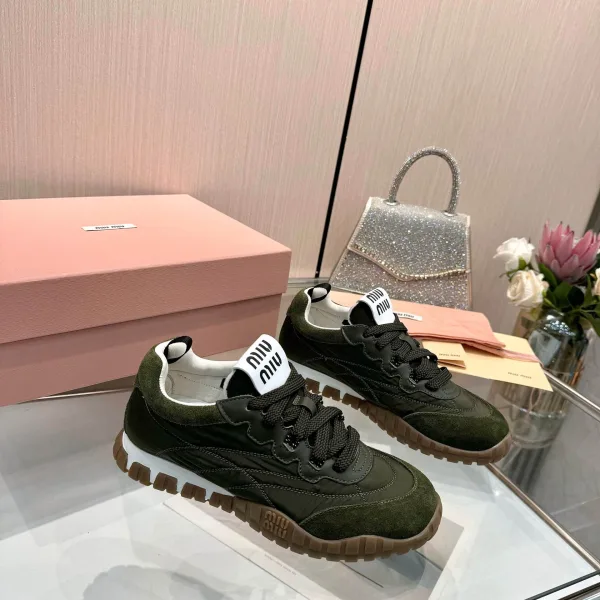 Miu Miu Canvas Sneakers For Spring