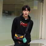 Fendi Hoodie Red Double-Sided Fabric Relaxed Fit