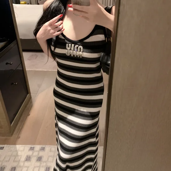 Miu Miu Spaghetti Straps For Summer