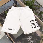 Givenchy Shorts Red Adjustable Drawstring Easy To Match Street Style