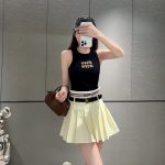 Miu Miu Pleated Skirt For Spring