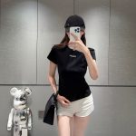 Prada Jacquard Short-Sleeved T-Shirt