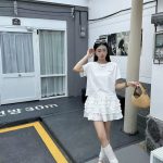 Miu Miu Lace Short Sleeves