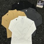 Descente Long-Sleeved T-Shirt Ash Eva Quick-Drying Fabric Unrestricted Movement Easy To Match