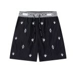 Dior Beach Shorts Red Mesh