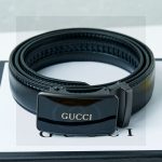 Gucci Belt Red Top-Grain Cowhide